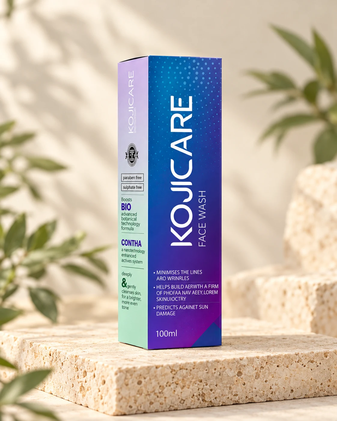 Kojicare Face Wash packaging